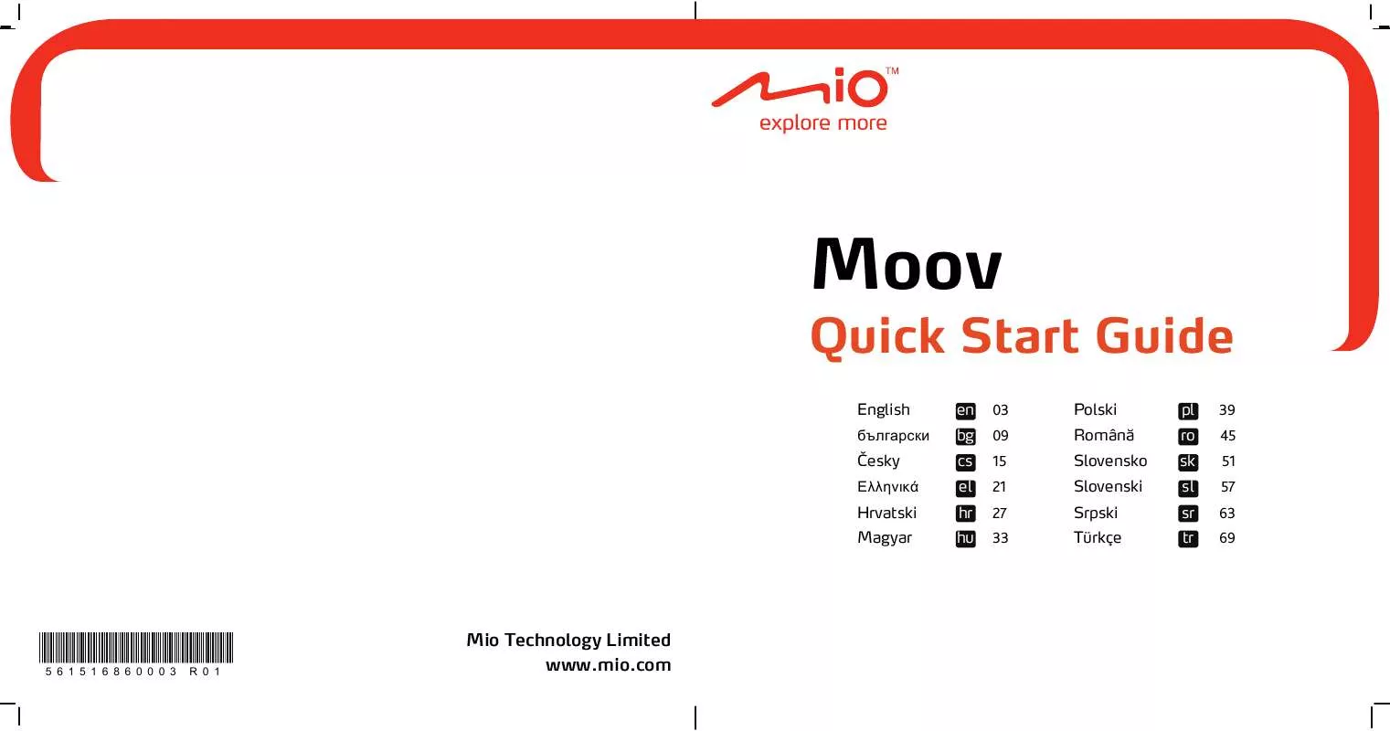 Mode d'emploi MIO MOOV 300