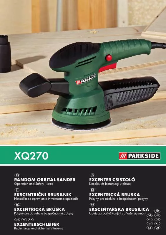 Mode d'emploi PARKSIDE XQ270