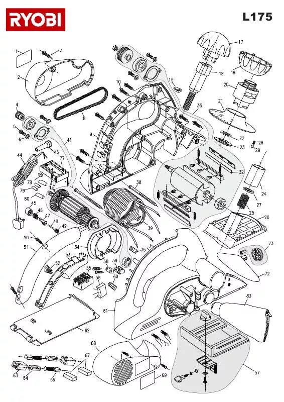 Mode d'emploi RYOBI L175