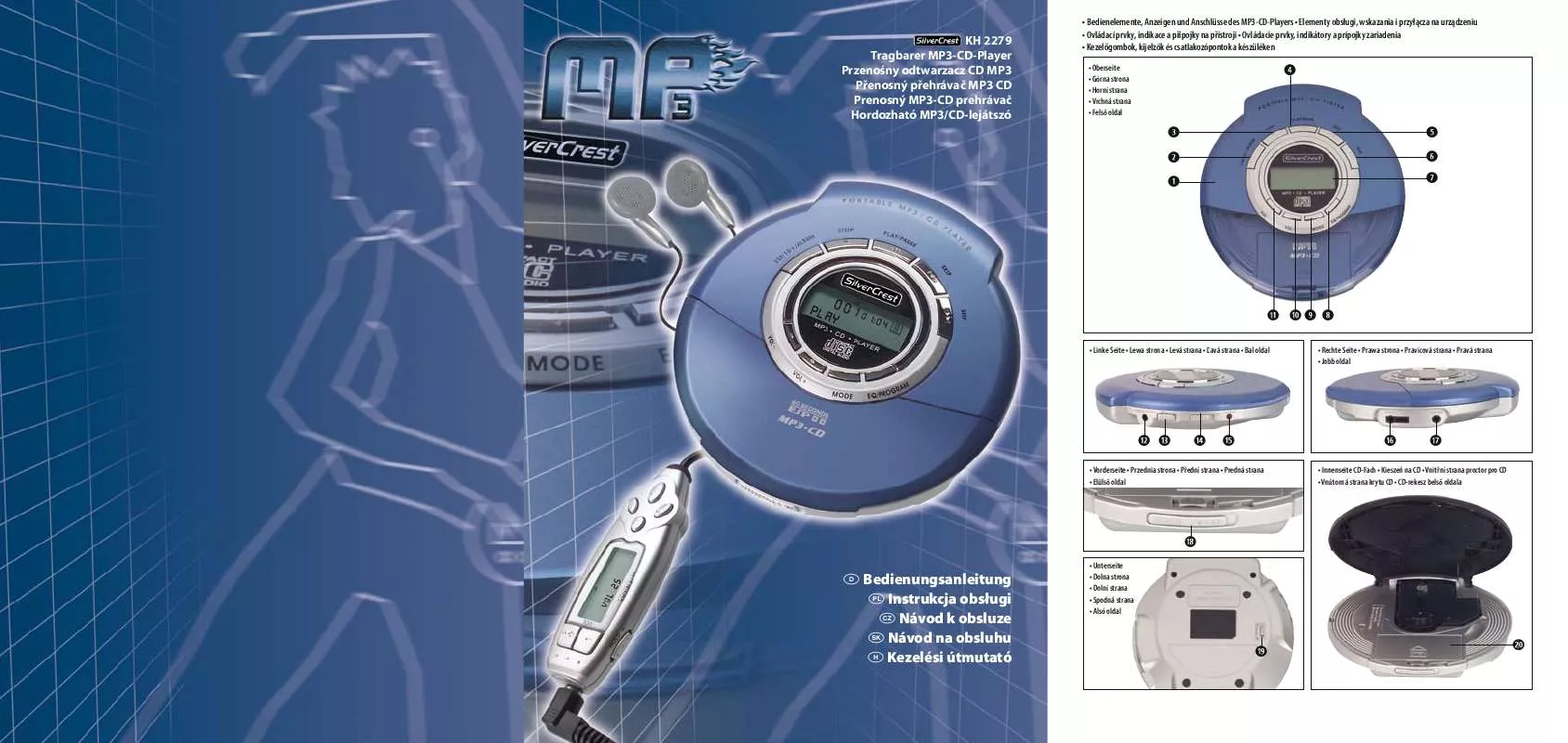 Mode d'emploi SILVERCREST KH 2279